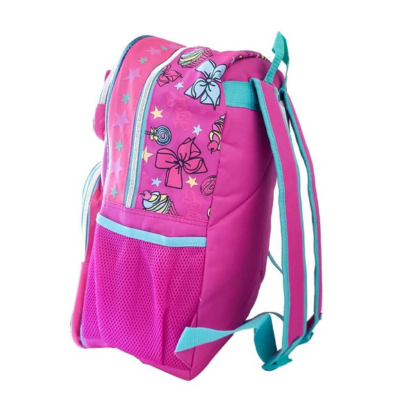 Jojo Siwa Backpack and Lunch Bag Set Girls School Bundle with Lunch Box 16" Pink - Picture 4 of 8